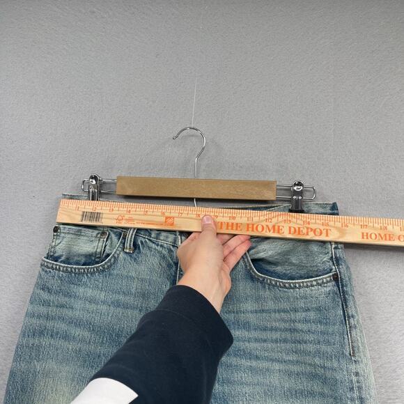 Axels Premium Denim Jeans Mens 33x34 Tag *31x29 Actual Sz Fade Selvedge Vail - Picture 5 of 15